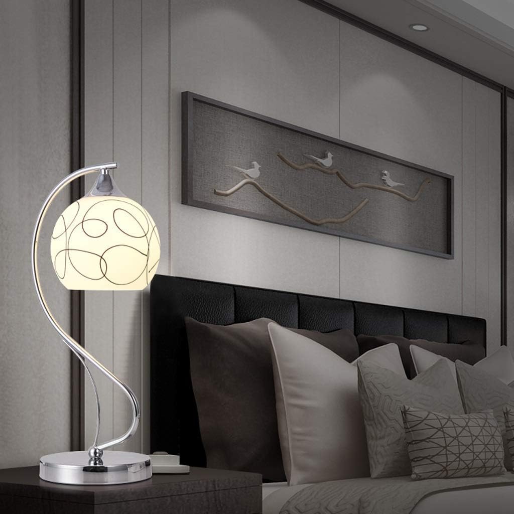 chrome bedside lights