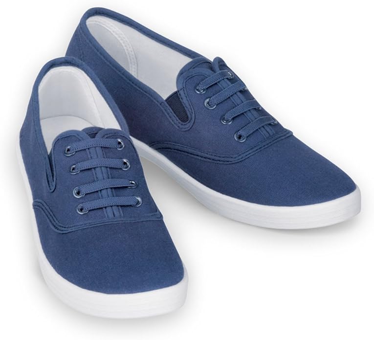 no tie canvas sneakers
