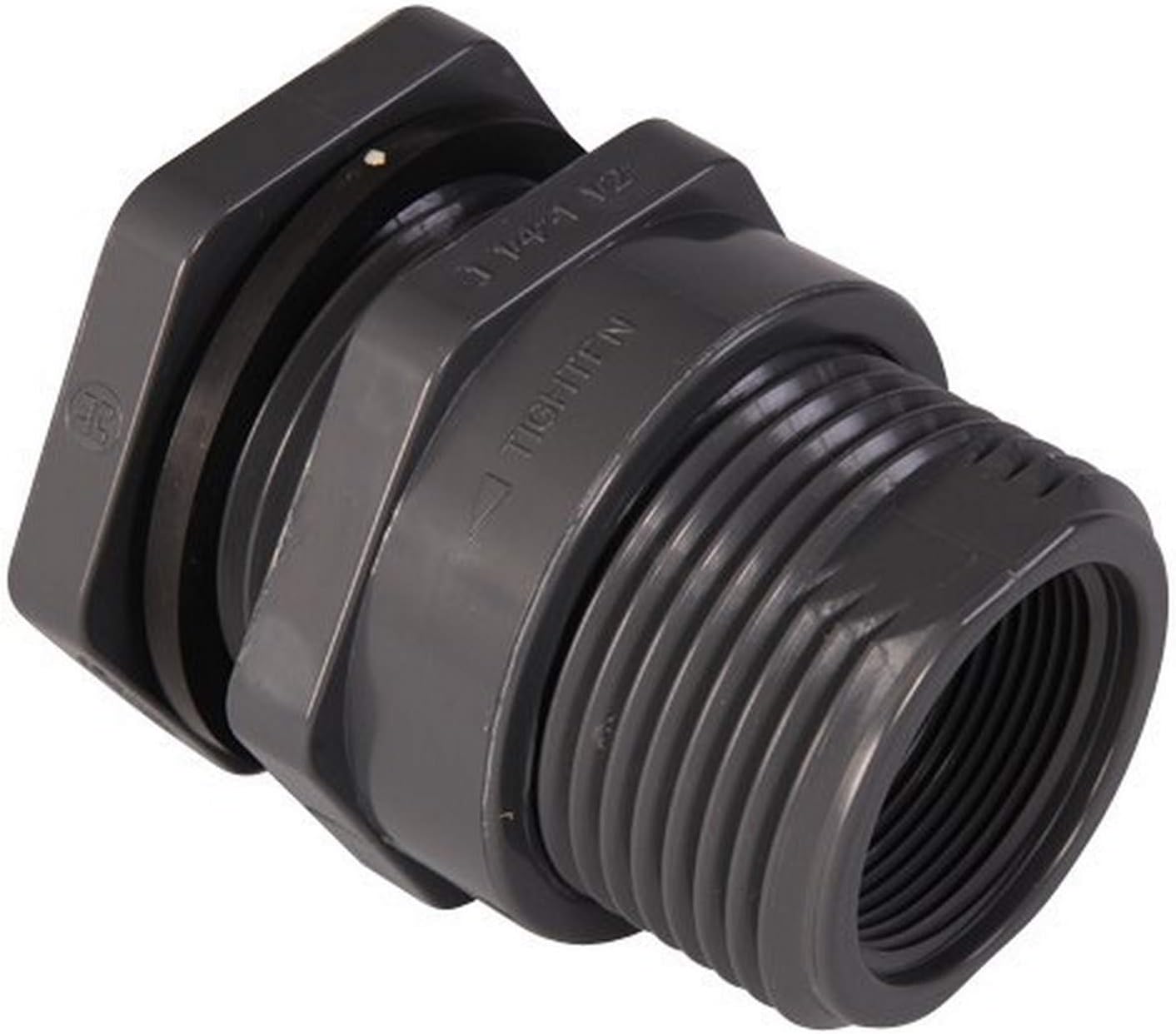 Amazon.com : Hayward BFA1010CES 1-Inch Gray PVC Socket by Thread BFA ...
