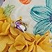 Fitwarm Floral Dog Harness Dress Pet Clothes D-Ring Vest Shirts Sundress Yellow Small