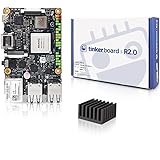 Tinker Board S R2.0 Single Board Computer RK3288 SoC 1.8GHz Quad Core CPU, 600MHz Mali-T764 GPU, 2GB LPDDR3 & 16GB eMMC Mothe