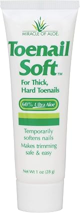 Miracle Toenail Soft Cream 60% UltraAloe 28.3g Temporary Nail Softening view 1