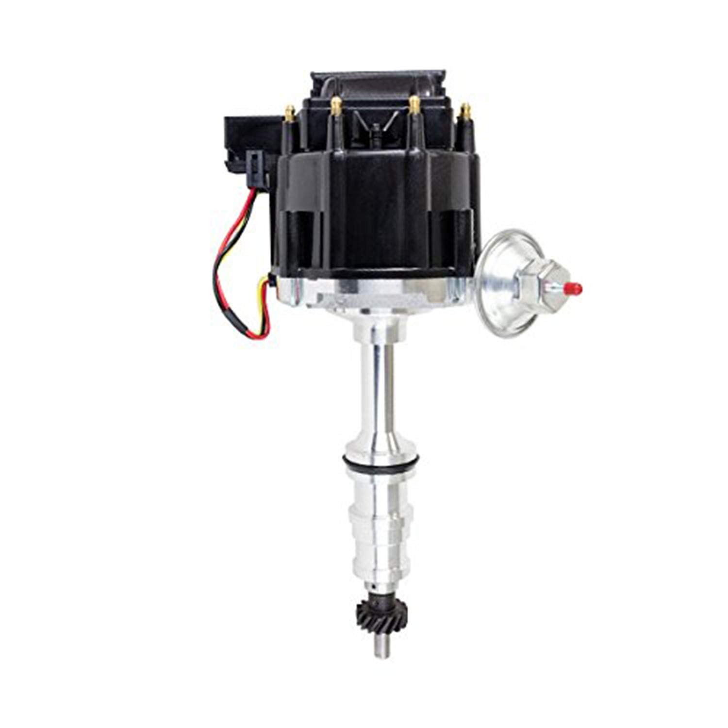 FORD 330 361 391 HEAVY DUTY TRUCK HEI DISTRIBUTOR BLACK 1 WIRE HOOKUP