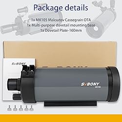 SVBONY MK105 Telescope, 105mm Aperture Maksutov