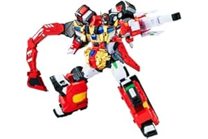 SSmall Metal Cardbot S FLAMENOVA Flame Nova Red Fire Truck Cars Transforming Robot