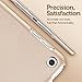 ESR Yippee Premium Trifold Case for iPad 9.7 2018/2017, [Rubber Cover] Slim Fit Leather Smart Case with Rubberized Back Cover and Auto Wake & Sleep for iPad 9.7 2018/2017 (Champagne Gold)
