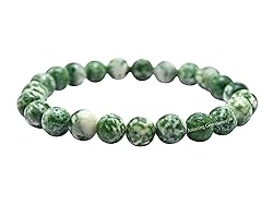 Tree Agate Bracelet for Women Men's Gifts