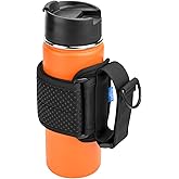 Xxerciz Water Bottle Carrier Holder with Adjustable Shoulder Strap Universal Bottle Sling for Walking Hiking Camping