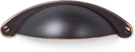Birdrock Home Decorative Handle Pull Oil Rubbed Bronze 10 Pack