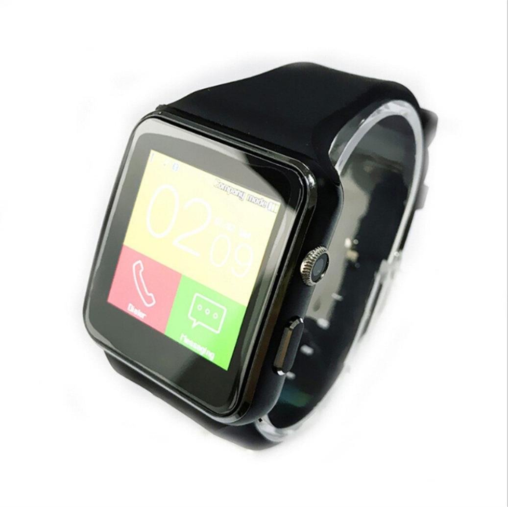 JIANGFU Sport Smart Watch, Curved Mate SIM X6 Bluetooth ...