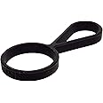 Pure - 70551DC-BK PURE Water, 1.25 x 3 inches, Black Easy and Convenient Durable Simple Silicone Bottle Holder
