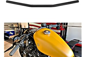 Motorcycle Drag Bars Handlebars 25mm 1" Universal For Bobber Cafe Racer Sportster Cruiser XL 883 1200 Custom Chopper Softail 