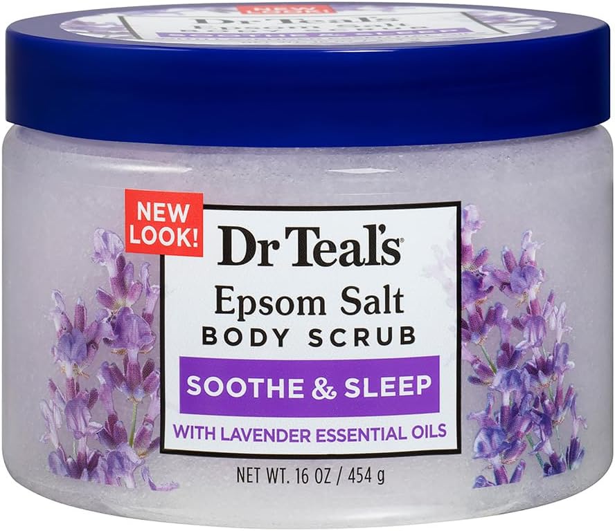 Dr Teal's Body Scrub with Lavender Soothe & Sleep Body Care