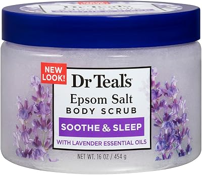 Dr Teal's Body Scrub with Lavender Soothe & Sleep Body Care