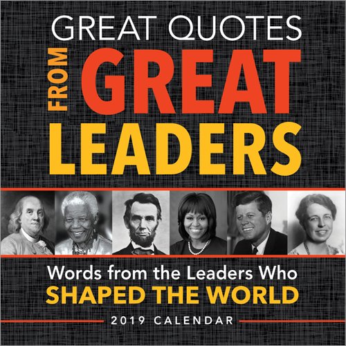 2019 Great Quotes from Great Leaders Boxed Calendar