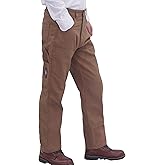 BOCOMAL FR Pants for Men Flame Resistant Duck and Denim Carpenter Pants Fire Retardant Jeans