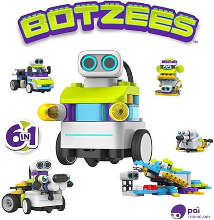 Amazon Pai Technology Botzees プログラミング 知育玩具 ロボット 教育ロボットキット 知育ロボット 学習 キッズ 子供 おもちゃ おもちゃ