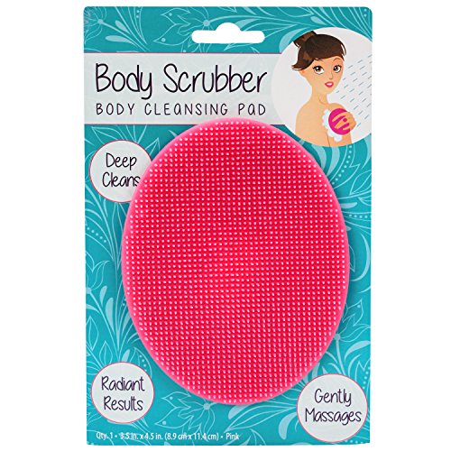 S & t silicone big scrubbie body cleansing pad, 0.0…