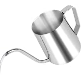 Pour Over Coffee Kettle,Gooseneck Camping Coffee Maker Pot,Small,304,12oz | Gooseneck Pour Over Tea Kettle,Steel Pour Over Coffee Pot,Small,12oz,350ml
