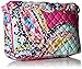 Vera Bradley Women's Cotton Little Hipster Crossbody Purse With RFID Protection, Wildflower Paisley, One Size