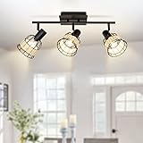 Depuley Vintage Track Ceiling Spotlight, 3-Head