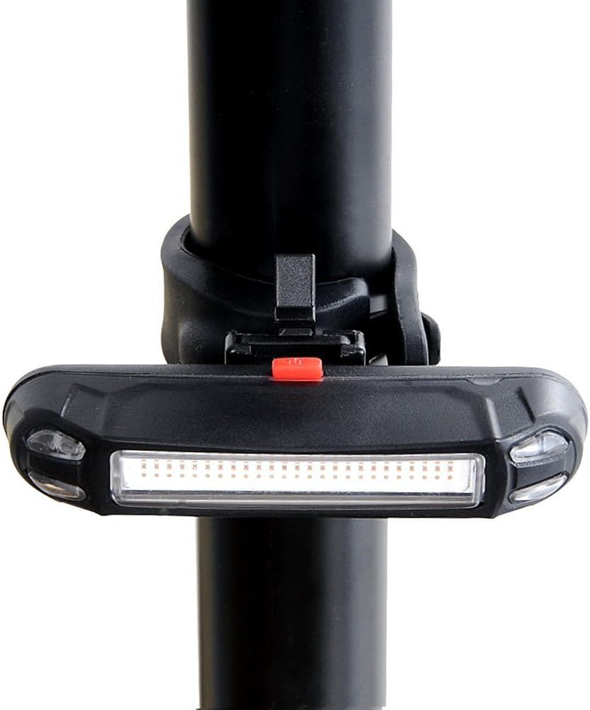 MILIDE Bicycle Tail Light LED USB Rechargeable,Warning Function Bike Rear Light Cycling Taillight
