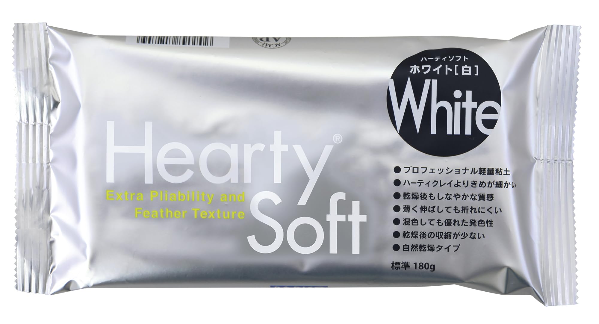Padico Hearty Soft Clay 180g White Japan Import