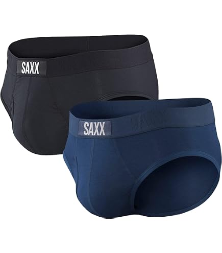 SAXX Underwear Co. Men's Ultra Super Soft Brief Fly 3-Pack