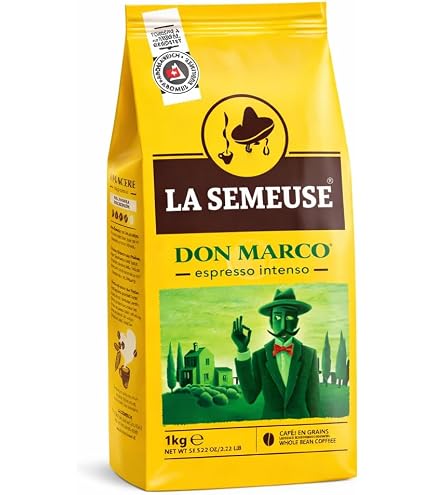 Amazon.com: La Semeuse Mocca Surfin Whole Bean Coffee, 1kg (2.2lb