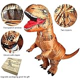 T-Rex Dinosaur Inflatable Toys Costume Halloween Blow up Suit Airblown Inflatable Christmas Yard Decoration
