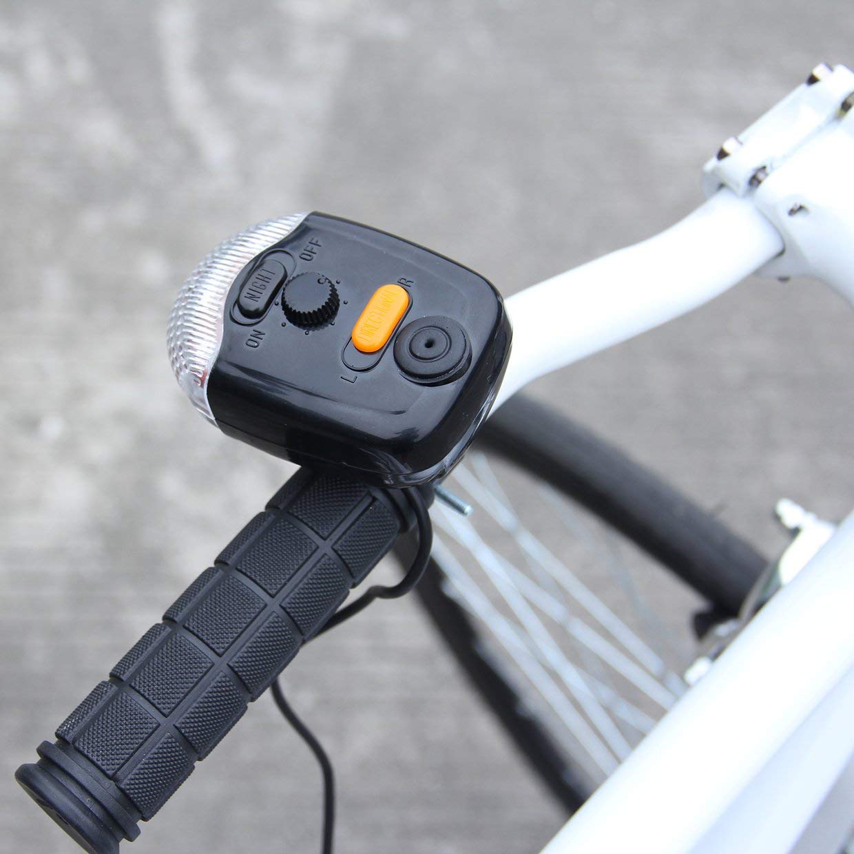 Qewmsg Bike Bicycle Turning Indicator Lamp Brake Signal Led Rear Tail Light Horn Sports Outdoors Accessories Urbytus Com