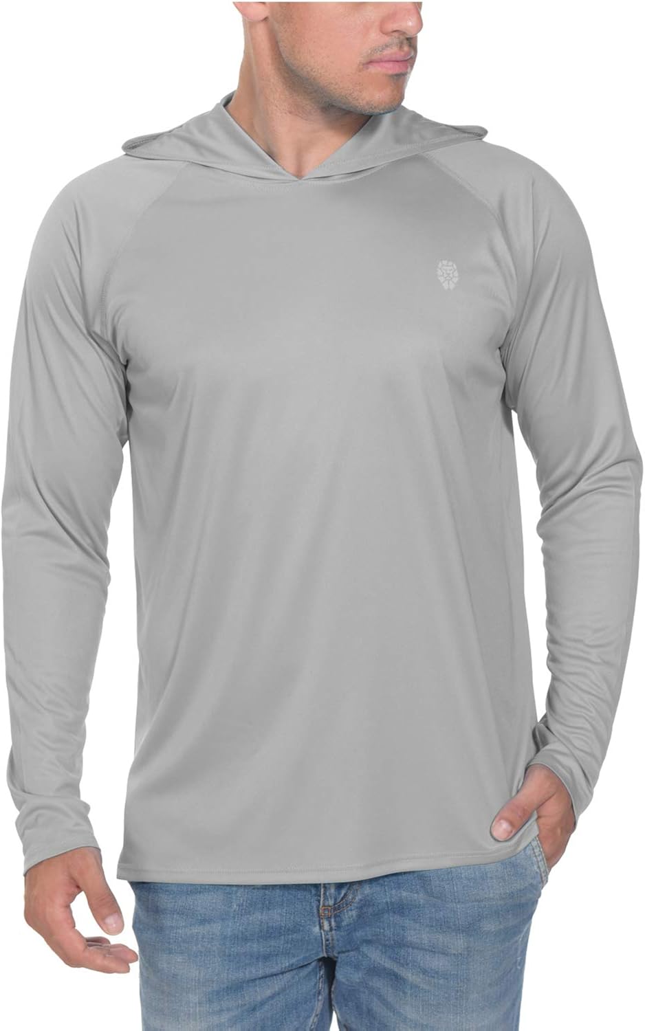 Fishing Shirts for Men Long Sleeve - Sun Protection SPF 50+ UV Tshirt Hoodies: Clothing