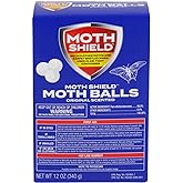 Moth Shield Moth Ball Traps for Clothes, Furniture, Carpet and Pantry Moths, 12 Ounce Box (Original Scented, 12 Ounce (1 Pack)