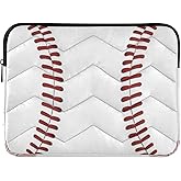 YANENDIE Baseball Print Laptop Sleeve 13-14 Inch Laptop Sleeve Bag, Shockproof Laptop Case Tablet Liner Pouch