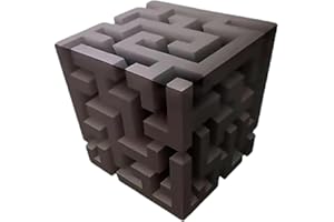 Impossible Corners 3D Wall Art Optical Illusion Decal for Room Corners, Large Peel & Stick Geometric Sticker, Removable Repos