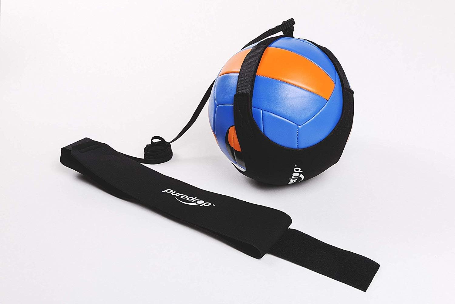 Puredrop Volleyball Training Equipment Aid Great Trainer for Solo Practice of Serving Tosses and arm Swings Returns The Ball After Every Swing Adjustable Cord and Waist Length fits Any Volleyball : Sports & Outdoors