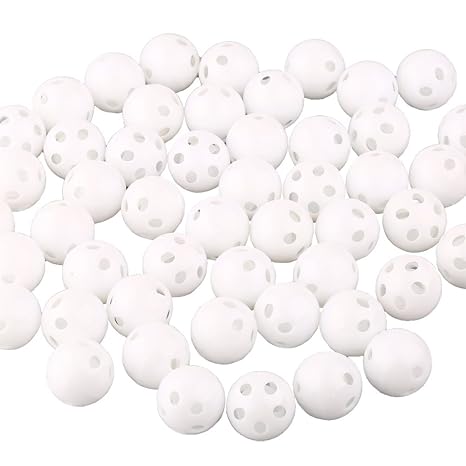 VERY100 Rasselkugeln Quietscher Rasseln Füllmaterial Spielzeug Squeakers Noisemake 50 Skt24mm