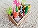 SplashSoup Small Multifunctional Bamboo Organizer | Desk Caddy | Home Office Accessory Tray | School Art Supply Holder | Pen Pencil Brush Compartment | Kitchen Bathroom Countertop Storage