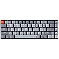 Keychron K6 Bluetooth 5.1 Wireless Mechanical Keyboard with Gateron G Pro Brown Switch/LED Backlit/Rechargeable Battery, 68 Keys Compact Keyboard Compatible with Mac Windows