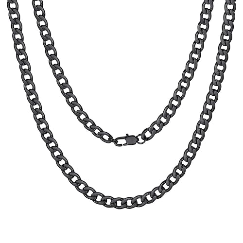 ChainsPro Klassische Herren Halskette 316L Edelstahl Silber Sterlingsilber O Kette Rolo ohne Anhänger Herrenschmuck 18'/20'/2