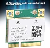 Dpofirs MCAC7265 PCIe WiFi Card 1200Mbps Dual Band 2.4G 5G BT 4.2 Half Mini PCIe view 3