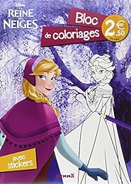 Disney - La Reine des neiges - Bloc de coloriages