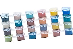 UGPLM Pottery Glaze Ceramic Pigments Underglaze Color Pigment Set Assorted Colors DIY Concentrated Color Glaze Pigments for A