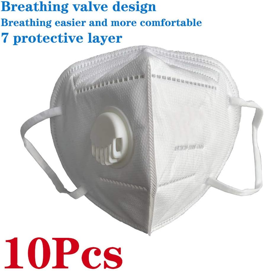 Wenime KN95 PM2.5 FFP2 dust respirator for particulate respirator disposable pollution prevention surgical mask-dustproof, adult and female personal protective equipment