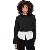 Helmut Lang Women's Cropped Satin Blazer