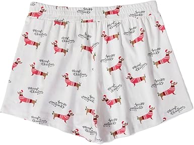 weiner dog christmas pajamas