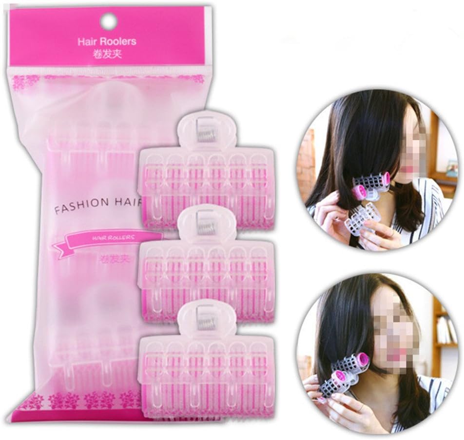 3Pcs/Set Hairdress Magic Bendy Hair Rollers Curlers Spiral Curls DIY Women Styling Tools (Big Size)