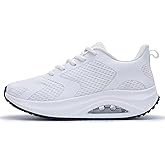 BROYON Walking Shoes Women Arch Support Orthotic Plantar Fasciitis Tennis Sneakers for Pain Relief Gym Workout US 6-11