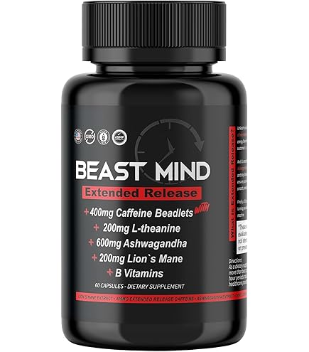 Amazon.com: Beast Mind Extreme Energy Pills | 400mg Caffeine