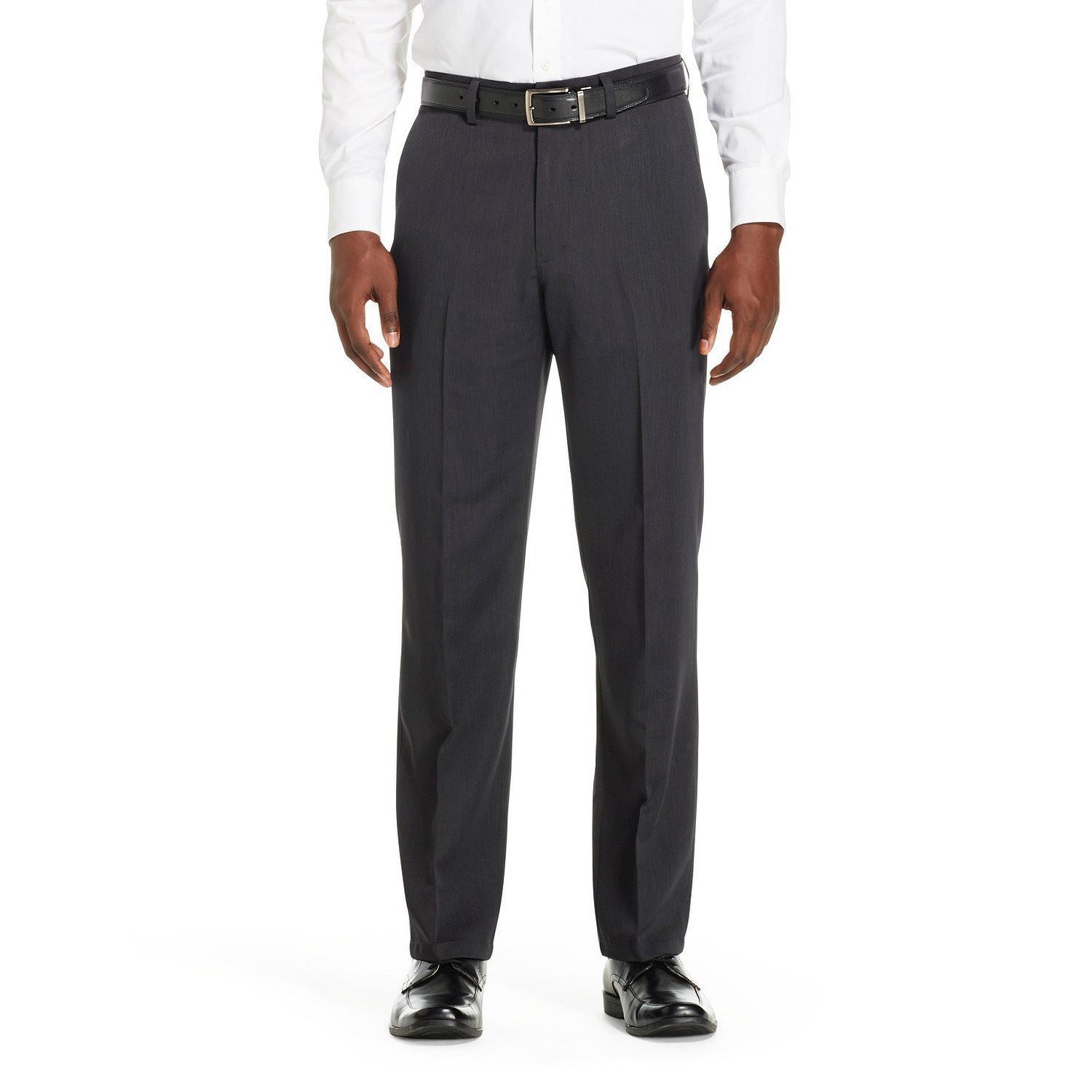 Haggar H26 Men's Classic Fit Performance Fit Pants Charcoal Heather
